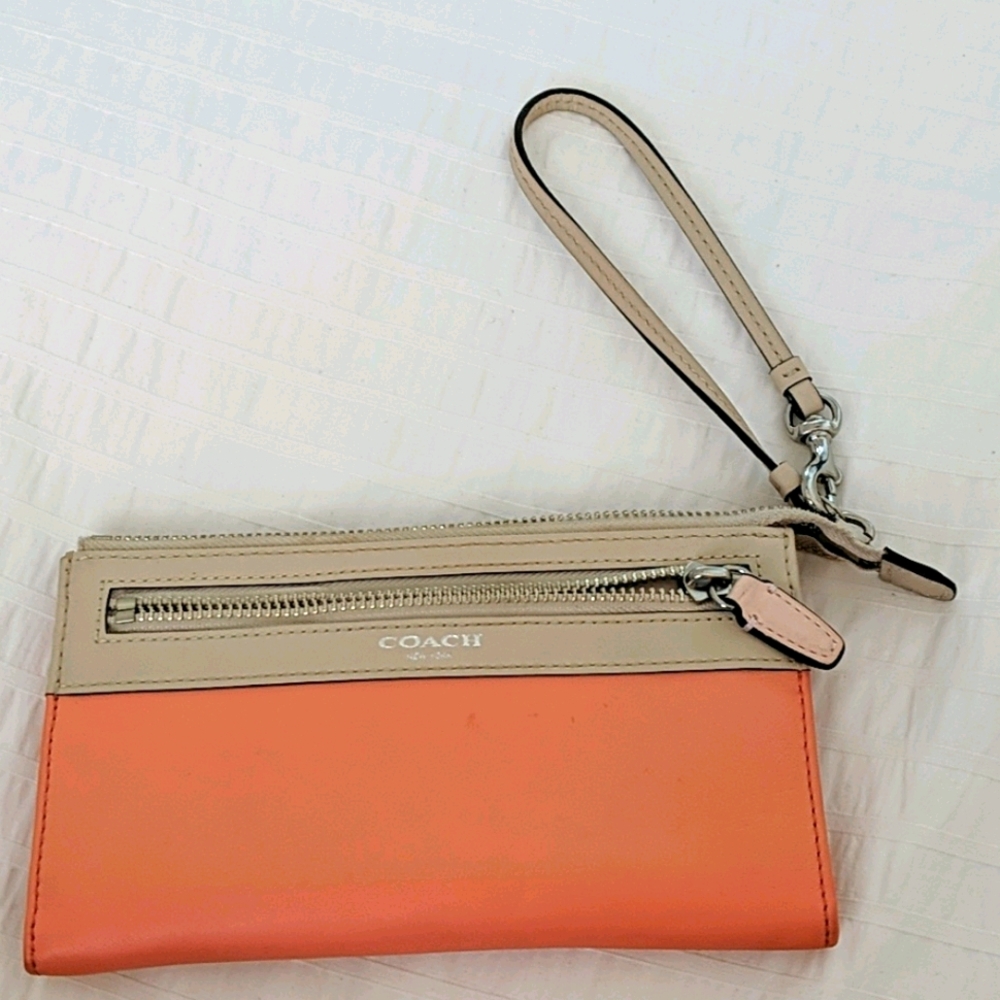 Coach clutch wallet